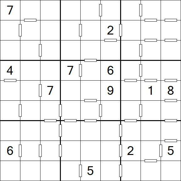 Consecutive Sudoku - Difícil