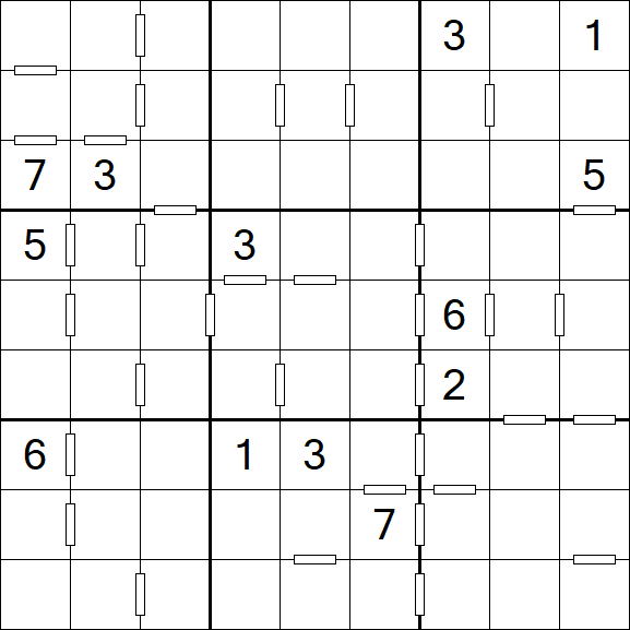 Consecutive Sudoku - Difícil