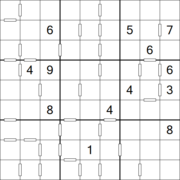 Consecutive Sudoku - Difícil