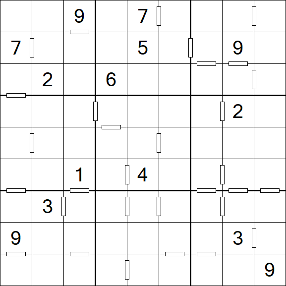 Consecutive Sudoku - Difícil