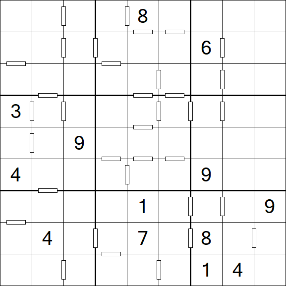 Consecutive Sudoku - Difícil