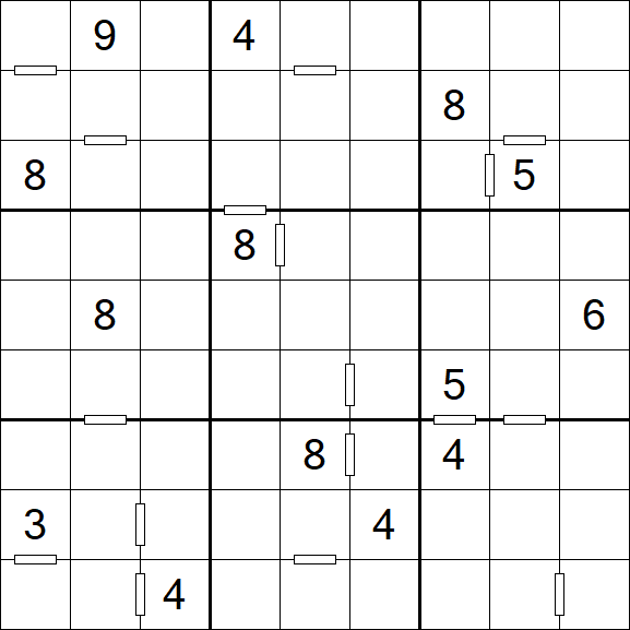 Consecutive Sudoku - Difícil