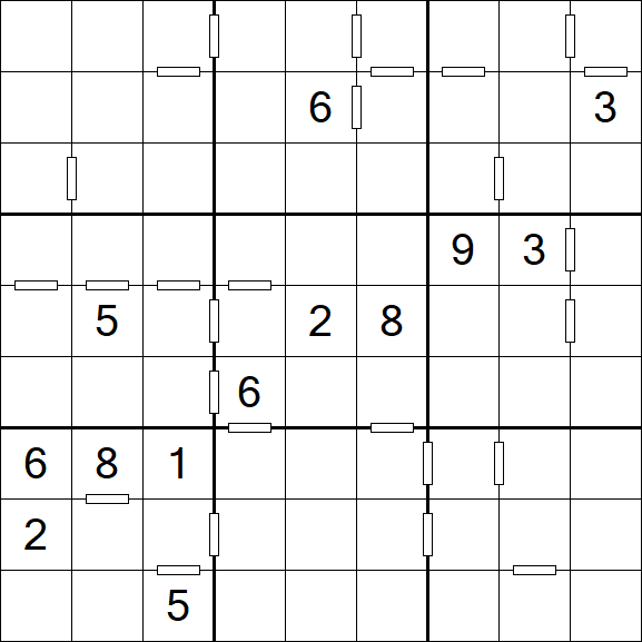 Consecutive Sudoku - Difícil