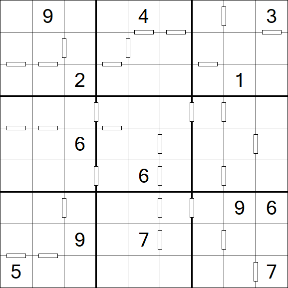 Consecutive Sudoku - Difícil