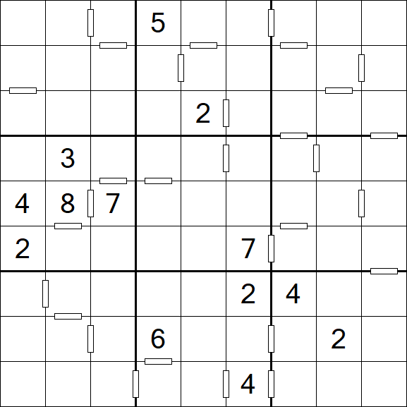 Consecutive Sudoku - Difícil