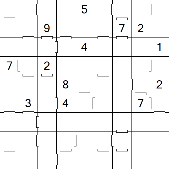 Consecutive Sudoku - Difícil