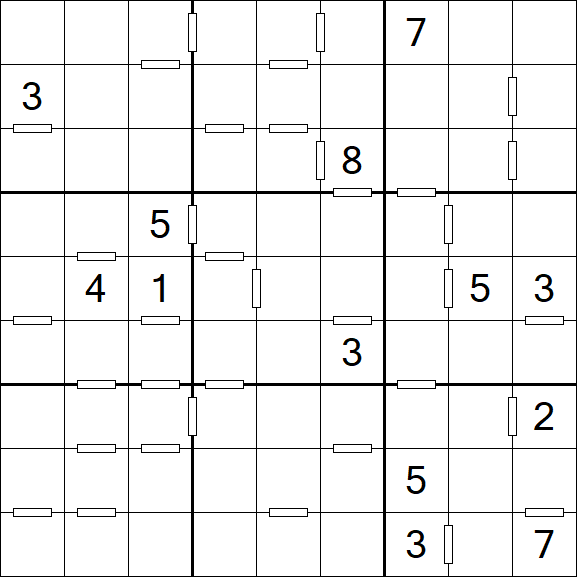 Consecutive Sudoku - Difícil