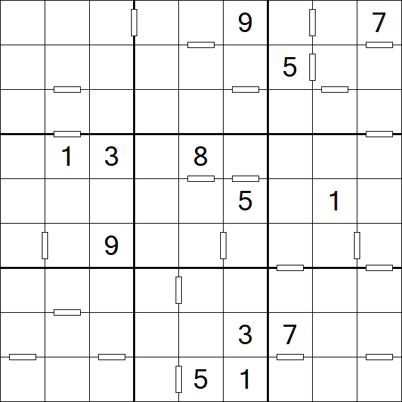 Consecutive Sudoku - Hard