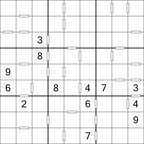 Consecutive Sudoku - Hard