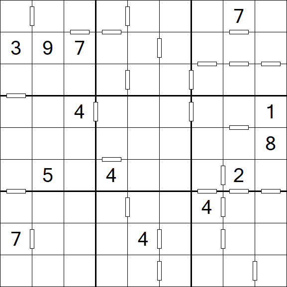 Consecutive Sudoku - Difícil