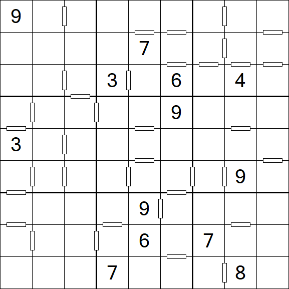 Consecutive Sudoku - Hard