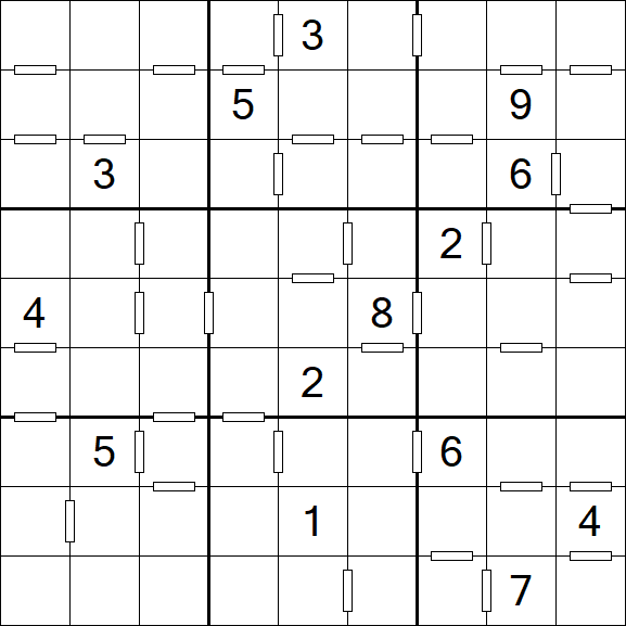Consecutive Sudoku - Difícil