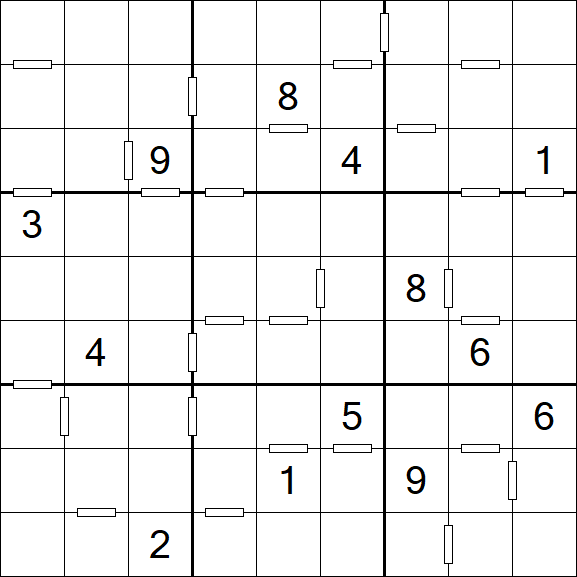 Consecutive Sudoku - Difícil