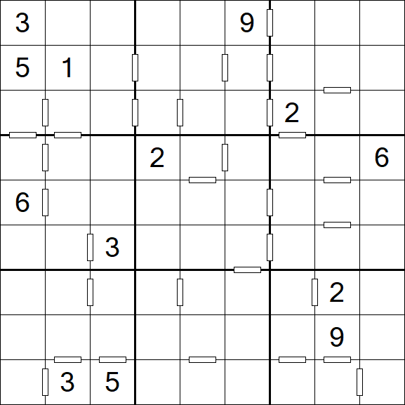 Consecutive Sudoku - Difícil