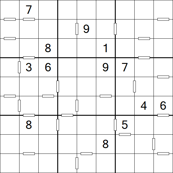 Consecutive Sudoku - Difícil