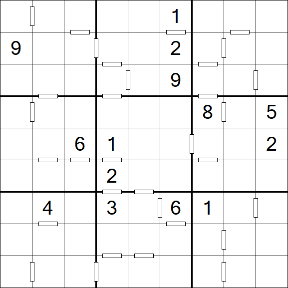 Consecutive Sudoku - Difícil