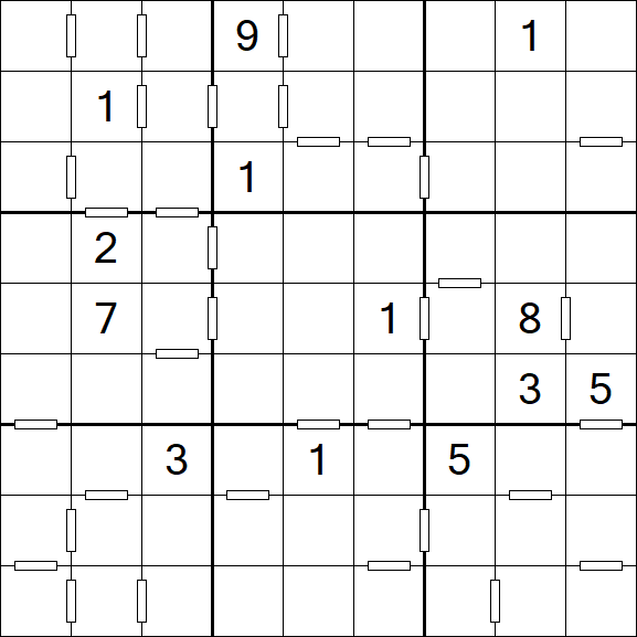 Consecutive Sudoku - Difícil