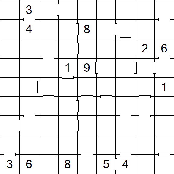 Consecutive Sudoku - Difícil