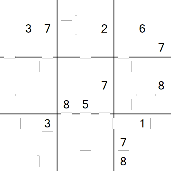 Consecutive Sudoku - Difícil