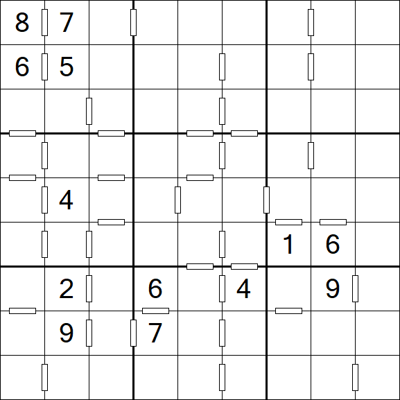Consecutive Sudoku - Difícil