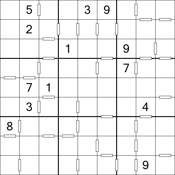 Consecutive Sudoku - Difícil