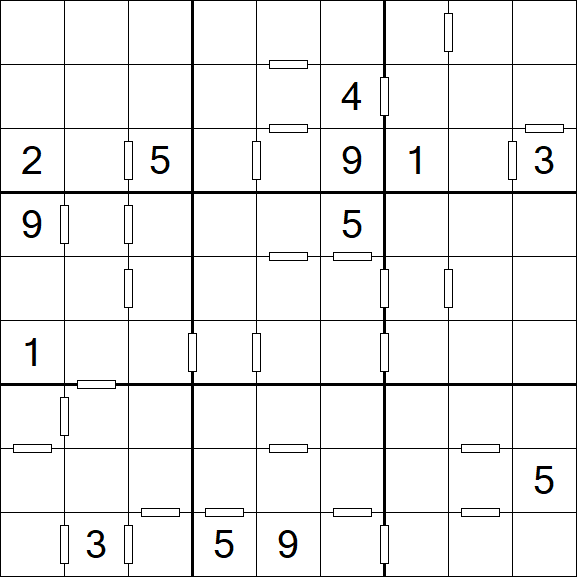 Consecutive Sudoku - Difícil