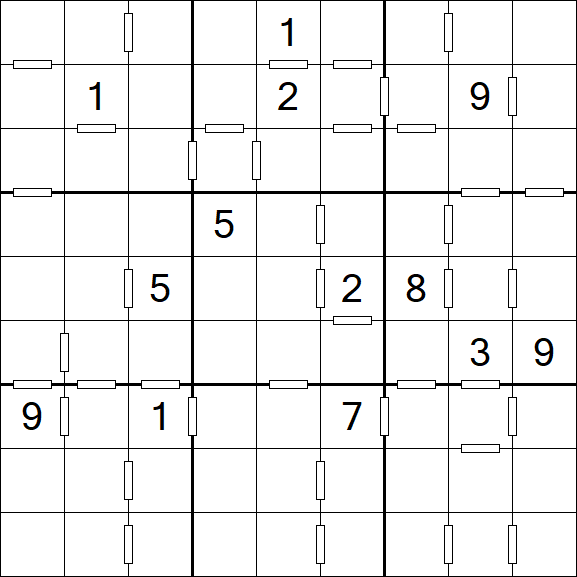 Consecutive Sudoku - Difícil