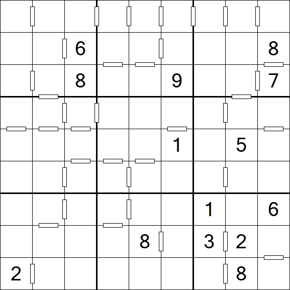 Consecutive Sudoku - Difícil