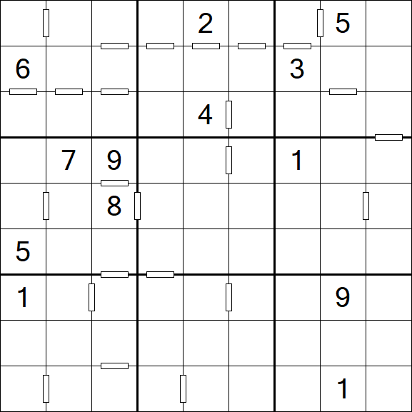 Consecutive Sudoku - Difícil