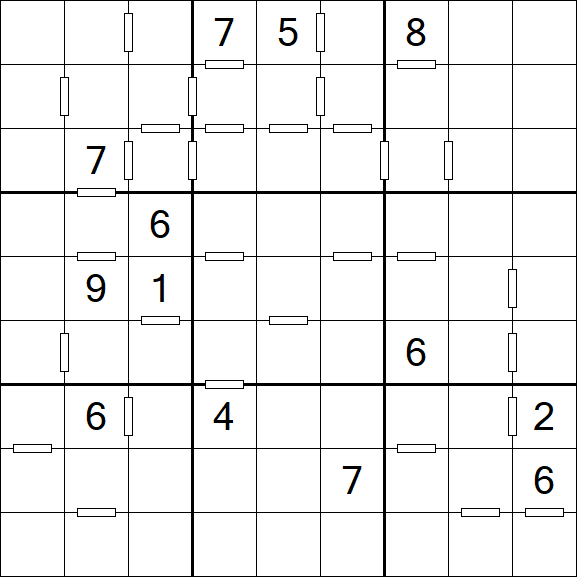 Consecutive Sudoku - Difícil