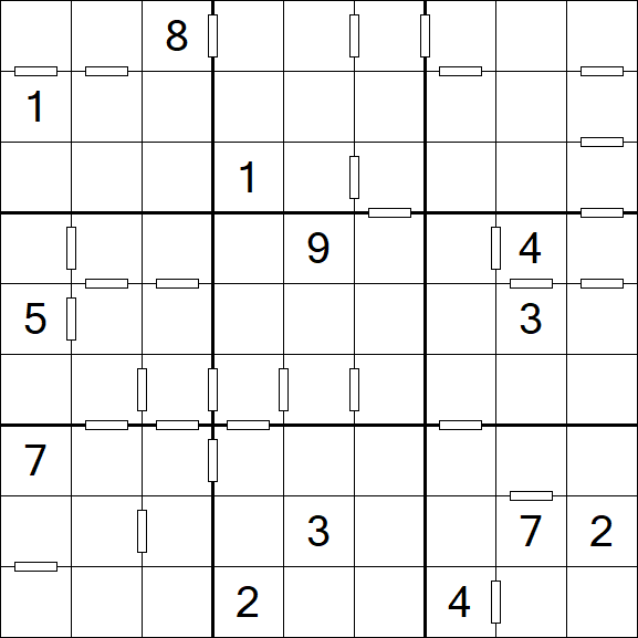 Consecutive Sudoku - Difícil