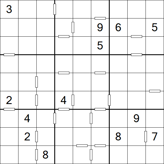 Consecutive Sudoku - Difícil