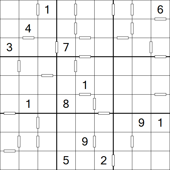 Consecutive Sudoku - Difficile