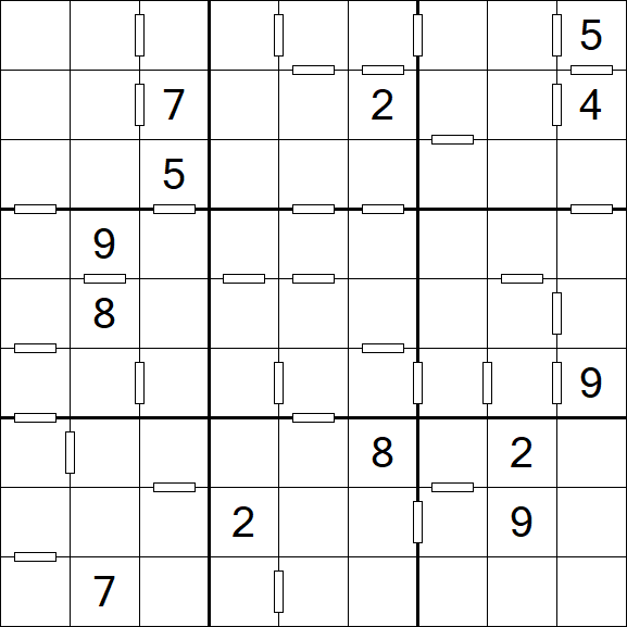 Consecutive Sudoku - Difficile