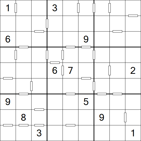 Consecutive Sudoku - Difficile