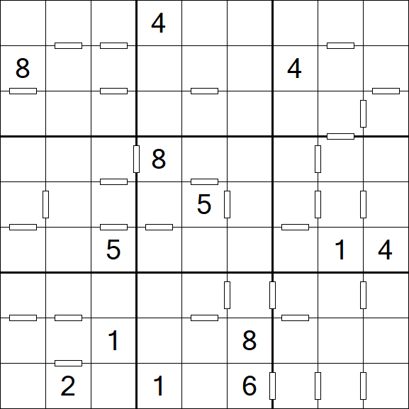 Consecutive Sudoku - Difficile