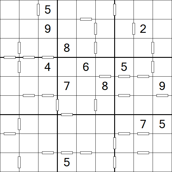 Consecutive Sudoku - Difícil