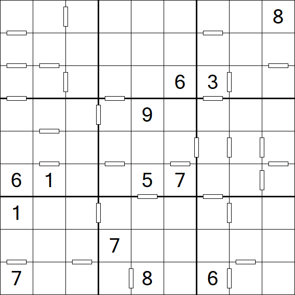 Consecutive Sudoku - Difícil
