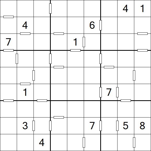 Consecutive Sudoku - Difícil