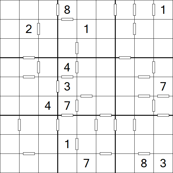 Consecutive Sudoku - Difícil