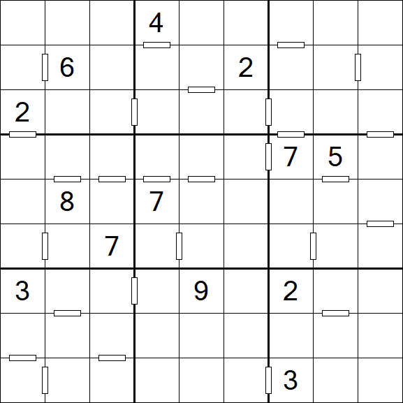 Consecutive Sudoku - Difficile