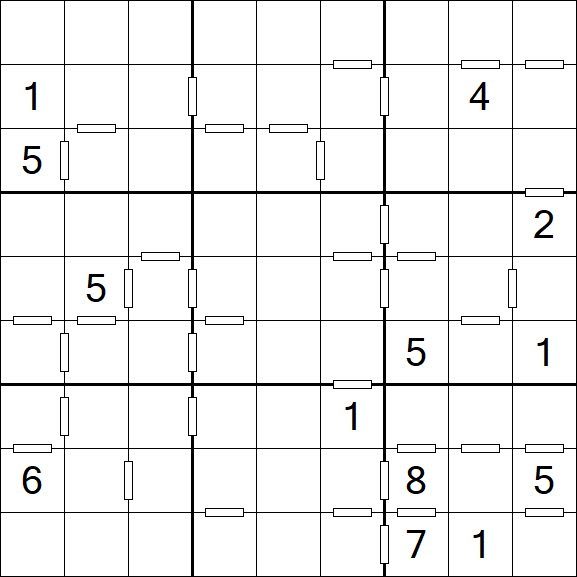 Consecutive Sudoku - Hard