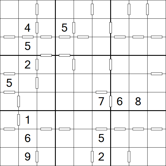 Consecutive Sudoku - Hard