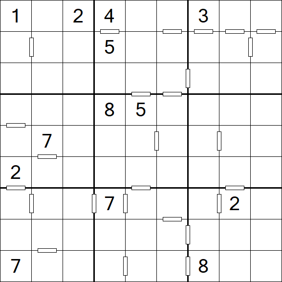 Consecutive Sudoku - Hard