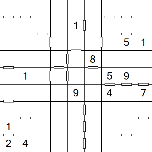 Consecutive Sudoku - Hard