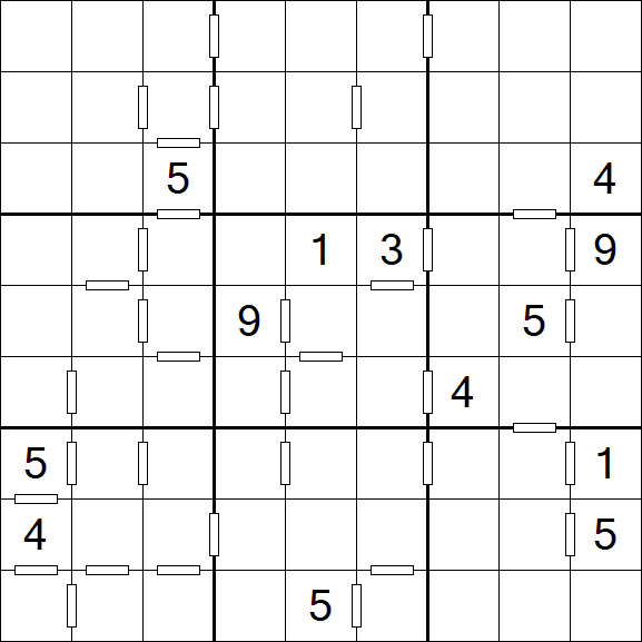 Consecutive Sudoku - Hard