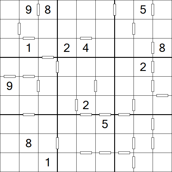 Consecutive Sudoku - Hard