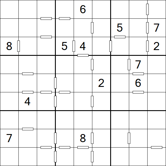 Consecutive Sudoku - Hard