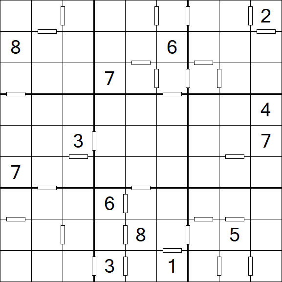 Consecutive Sudoku - Hard