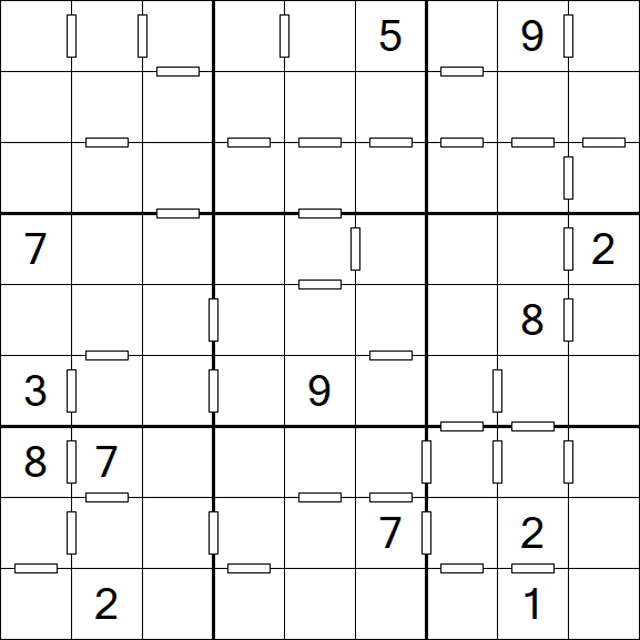 Consecutive Sudoku - Hard